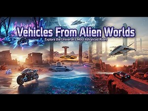 Vehicles From Alien Worlds 🌌 | Futuristic Sci-Fi Machines You’ve Never Seen Before!”