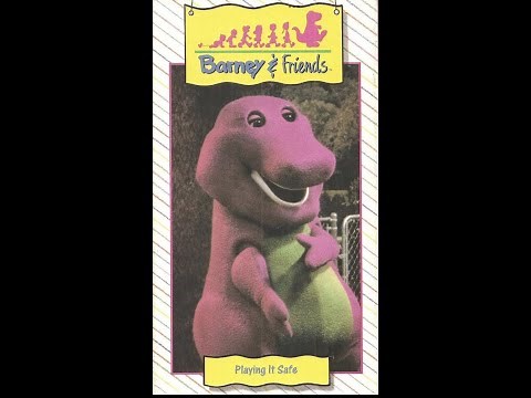 Barney: Playing It Safe (Time Life VHS)