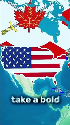 What If Canada Controlled North America? 😳 #shorts