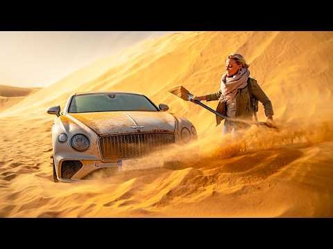 Unbelievable! Abandoned Supercars Sitting in the Desert