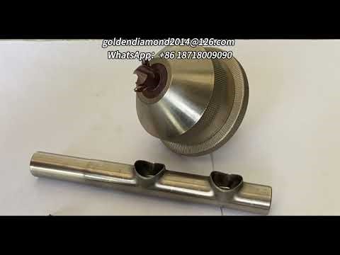 golden diamond#collaring head# punching machine#collaring machine#stainless steel tube and pipe
