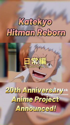 Katekyo Hitman Reborn 20th Anniversary Project Details