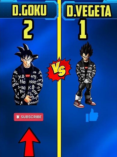 🔥Drip Goku Vs Drip Vegeta 🤯