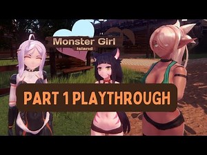 ❤️MONSTER GIRL HAREM❤️ | Monster Girl Island Part 1 Playthrough