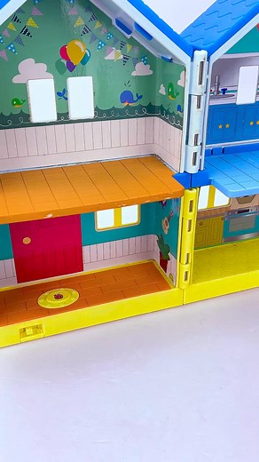 53K views · 249 reactions | Satisfying with Unboxing Peppa Pig Peppa's Family House Review Video  #shorts #review #toys | Merry Unboxing | Facebook