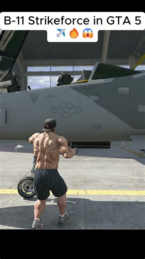 B-11 Strikeforce USA Fighter in Grand Theft Auto V ✈️🔥