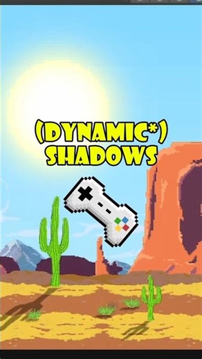 Game Dev: Dynamic 2D Shadows? #gamedev #2d