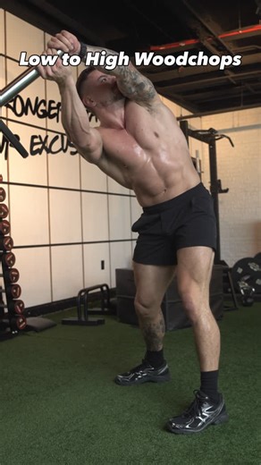 Christian Castano on Instagram: "💣 LANDMINE CORE CRUSHER 💣 The landmine is unrivaled for building a functional, athletic core. Unlike standard crunches, these movements challenge your body through rotation and anti-rotation, forcing your abs to work together with your hips and shoulders to transfer power. The Routine: 🪓 Low to High Woodchops Start in a squat stance holding the end of the bar low. Explode up and across your body diagonally, pivoting your back foot. This builds explosive rotati