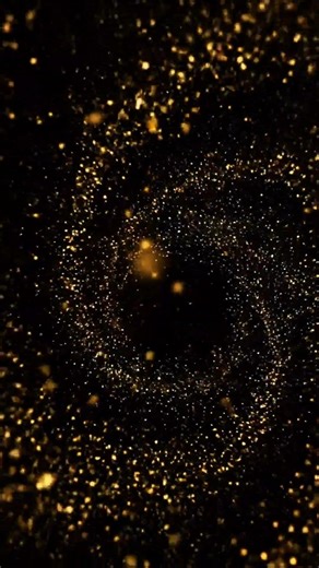 Gold particles Black screen free video | gold sparkle animation background video 4K