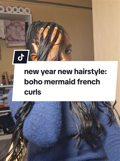 Boho Mermaid French Curls: Day 16 Hairstyle Inspiration