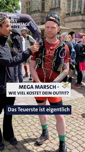 So viel kostet ein 100km-Marsch-Outfit! 🫨