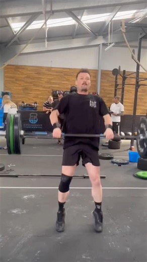 95KG CrossFit Complex 💥 Power Clean → Hang Squat Clean → Power Clean → Jerk! #crossfitlife