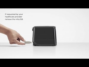 How to upload sleep data to the F&P SleepStyle™ Web using the F&P InfoUSB