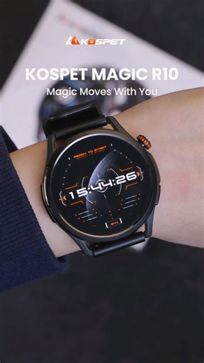 🪐 ONLY in MAGIC R10! The dynamic watch face is exclusive to MAGIC R10 — just pick it and wear the magic. ✨ Plus, 🧭 Compass , 🔦 Flashlight, and more features to explore! Grab our Black Friday Deal now at http://kos.pet/40tbFwp #KOSPET #MAGICSeries #MAGICR10 #Smartwatch #DynamicWatchFace #MagicMovesWithYou | Kospet Global