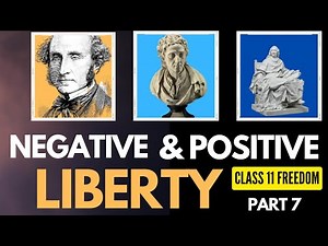 Negative and Positive liberty- Freedom| Chapter 2 Freedom |Part 7| Class 11 Political Theory | NCERT