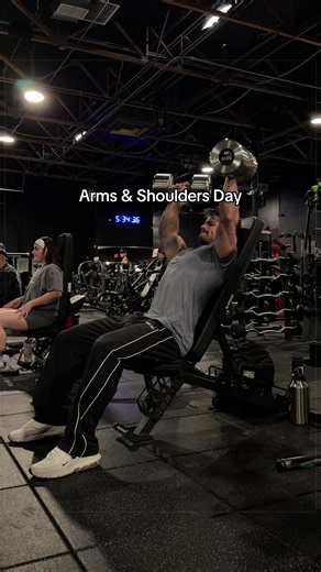 Arms & Shoulders Day Workout: Full Routine with Dumbbells