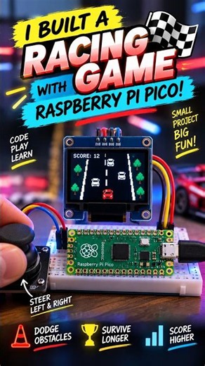 Building a retro arcade in 60 seconds 🕹️ #raspberrypi #diy #gamedev