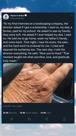 My Interviewer Looked at My Hands… Then Gave Me Advice I’ll Never Forget #greatworkplaces #bestwork