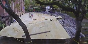 Cistern Stage Construction a Sign of Spring Commencement
