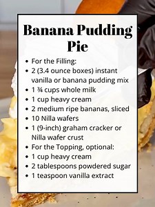 Banana Pudding Pie 🍌🥧 A creamy, no-bake pie loaded with fluffy vanilla pudding, fresh bananas, and crunchy Nilla wafers, all nestled in a buttery crust for the ultimate Southern-style dessert. Ingredients: 8 ounces wide egg noodles 1 pound lean ground beef 24 ounces Marinara Sauce 1 ½ cup shredded mild cheddar cheese Recipe in the Coʍʍеոτ 👇 | Recipes by banana
