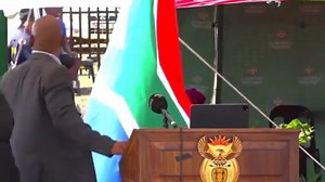 8.3K views · 116 reactions | The moment Deputy President Paul Mashatile collapsed from the podium at N'wamitwa Day celebrations, Tzaneen Limpopo. | Vanslive - South Of Africa News | Facebook
