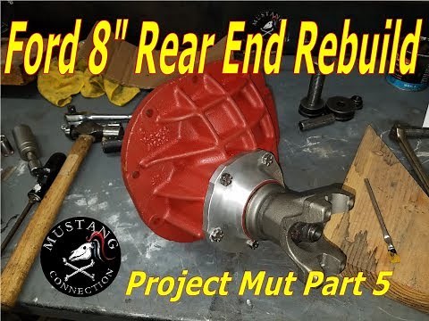 DIY How to Rebuild a Ford 8" Rear End Quick Performance 3.55 Traction Lock Project Mut Part 5