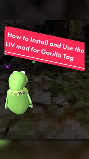 How to Install the LIV Mod for Gorilla Tag Tutorial