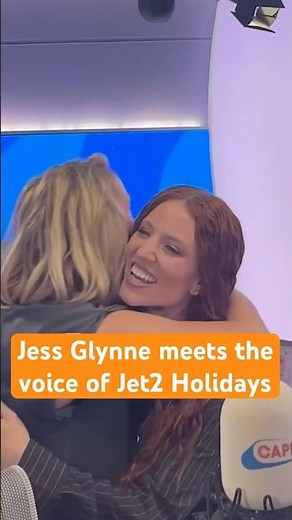 Jess Glynne meets the voice of Jet2 Holidays! #nothingbeatsajet2holiday #jessglynne