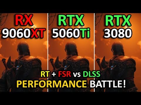 RX 9060 XT vs RTX 5060 Ti vs RTX 3080 | 1080p, 1440p, 2160p | RT + FSR 4 vs DLSS 4 | 2026