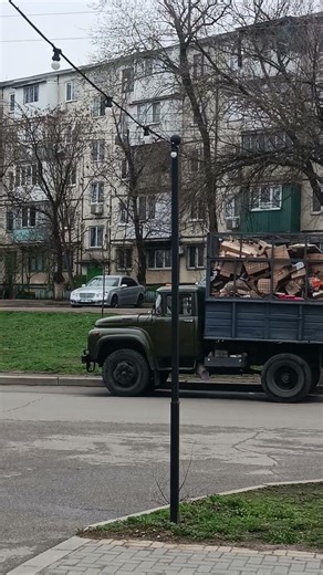 Recycling Truck 🚒 in Tiraspol #transnistria