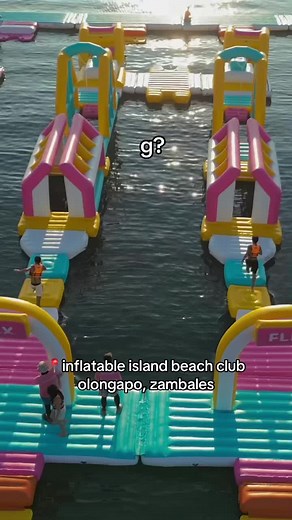 Discover Inflatable Island Beach Club in Zambales