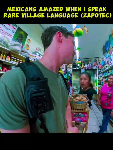 Mexicans Amazed When I Speak Rare Village Language (Zapotec) #fyp #foryou #viral #obama #game #mexicans