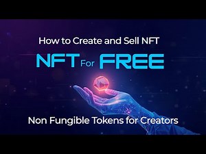 How to Create and Sell NFT for Free Non Fungible Tokens for Creators
