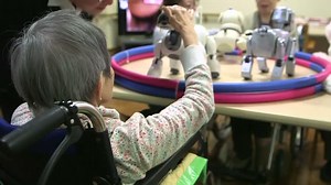 Japan's robot revolution helps care for the elderly