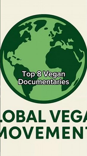 Top 8 Vegan Documentaries! 🌱💚🥗🌍 #vegan #plantbased #top8 #documentaries #govegan #savetheanimals