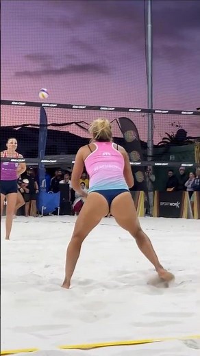 🔥 Watch these talented beach volleyball girls. #bikini #girl ##gorgeous