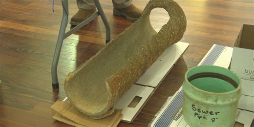 The City of Meridian updates the public on sewer system repairing projects