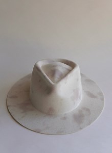 Handmade Wool Fedora Hat: Stiff Brim Rancher - Etsy