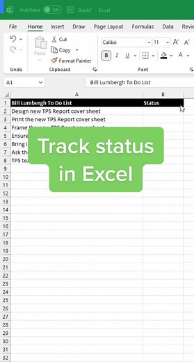 Track Project Status in Excel: Quick & Easy Guide