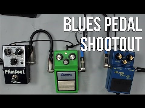Blues Guitar Tone with 3 Different Pedals - Blues Pedal Shootout