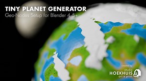 Tiny Planet Generator for Blender 4.5