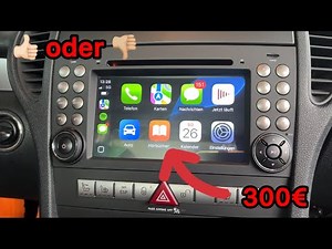 Mercedes Benz SLK r171 w209 China Android Navi Radio Apple Car Play Test Install | Phantom Racing