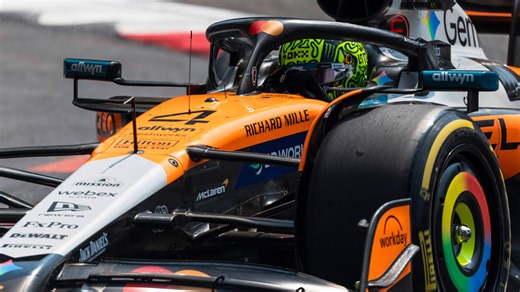 Lando Norris holt die Pole Position beim GP von Mexiko