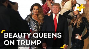 Donald Trump has been accused of “strolling into” the dressing rooms of Miss Teen USA and Miss USA contestants. | AJ
