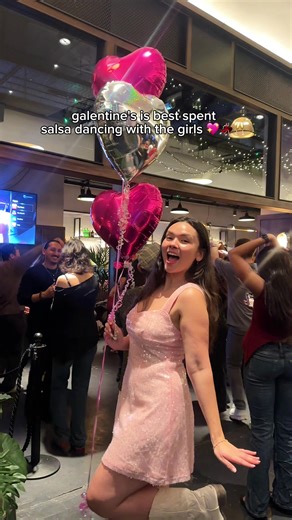 getting dressed up and going dancing, is there anything better? we hosted our first @thesalsasisterhood meet up, and my heart feels incredibly full. this was truly a night to remember! what a special group of women! i was so proud that multiple girls came solo, some had even never danced salsa before. many talked about wanting to challenge themselves to do new things, do things solo, and go outside of their comfort zone…and they really did 🥹 some were new faces, and some have been coming to our