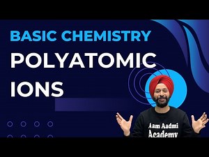 PolyAtomic Ions and its Examples | Basic Chemistry | Gagan Sir