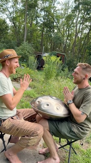 One Handpan - Two Players! #handpan