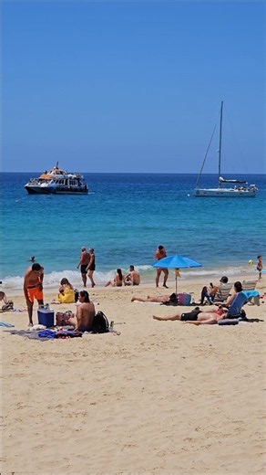 Morro Jable Beach Vibes ⛱️ 🌴 Fuerteventura 🇪🇸