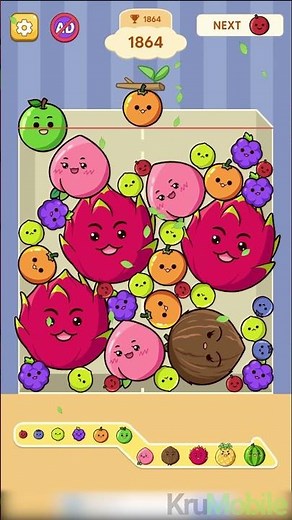 Melon Drop: Fruit Merge Master Gameplay #krumobile