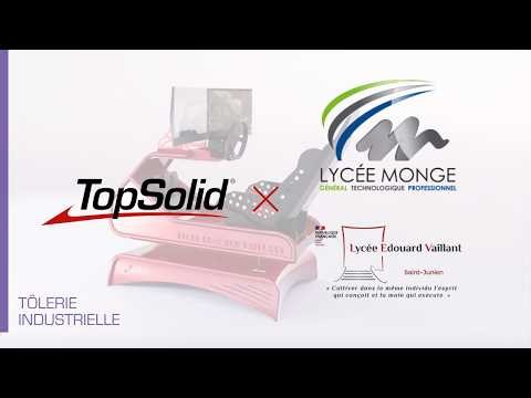 Success story: Gaspard Monge High School (73)/Edouard Vailland High School (87) x TOPSOLID